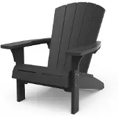 Keter Tuinstoel Mountain Troy Adirondack Grafiet