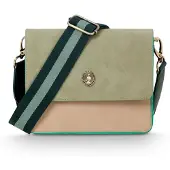 Pip studio Schoudertas Uni Cross Body Flap Small Green