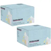 Fackelmann Set van 2 dozen van 250 citroen vingerdoekjes