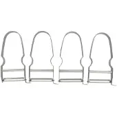 FM Professional Set van 4 groenteschillers 11,5 cm