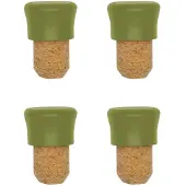 Fackelmann Set van 4 kurken doppen Zero Serie