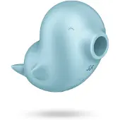 Satisfyer Sassy Seal - luchtdruk clitorisstimulator - turquoise