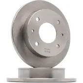 MAPCO 15504 Remschijf