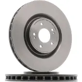 Brembo Remschijf 09A19611 voorkant, geventileerd, sterk gecarboniseerd, 1 Stuk