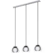 Eglo Hanglamp Rocamar 3-lichts chroom