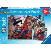 Ravensburger Spider-man in actie Puzzels 3x49 Stukjes