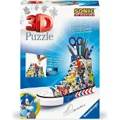 Ravensburger Puzzle 3D - - Sneaker Sonic - 108 stukjes - Potloodhouder - Vanaf 8 jaar