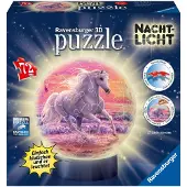 Ravensburger Nachtlicht Paard - 3D Puzzel (72)