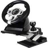Tracer TRAJOY46524 game controller Zwart Stuurwiel + pedalen geschikt voor PlayStation 4, Playstation 3