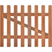 Tuindeco Tuinhekdeur recht hardhout 60 cm