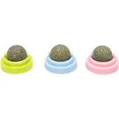 Beeztees kattenspeeltje Catnip Balletjes Jumz 3 stuks 5 x 5 x 4 cm