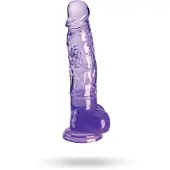 King Cock Clear - Dildo met ballen - 22,2 cm