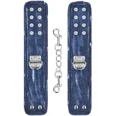 Ouch! Ouch Denim handboeien - Ruwe denim stijl - Blauw