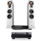 Teufel ULTIMA 40 KOMBO 3 + DUAL DT 250 Stereo Wit