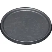 Eda Poétic onderzetters ELEMENT, 100% gerecycled kunststof, antraciet, diameter 500 mm