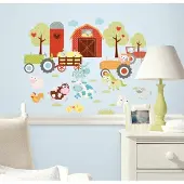 RoomMates Muurstickers - Boerderijdieren - - Wall_stickers - Vinyl