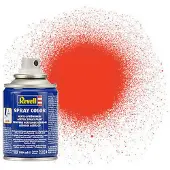 Revell Hobbyverf Acrylverf - #25 Luminous Orange - Matt - Acryl Spray - Verf spuitbus - 100 ml