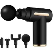INF Massagepistool met 4 massagekoppen 6 versnellingen