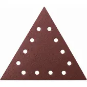 Scheppach Driehoek Schuurpapier K100 - Set van 10 - 280 x 280 x 280 mm - Klittenband