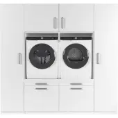 Wasophoogte Wasmachine kast prague – pure