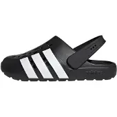 Adidas Clogs 'Adilette 2.0' zwart / wit