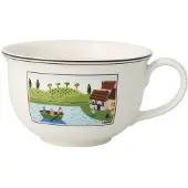 Villeroy & Boch 6x Villeroy & Boch Charme & Ontbijt, Kopje, Veelkleurig