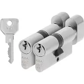 Axa Set van 2 AXA Knop Veiligheidscilinder Security K30/30 SKG**