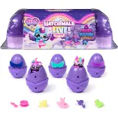Hatchimals Alive Neon Rainbow Ei-verpakking, 5 stuks, Meerkleurig