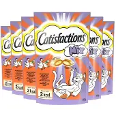 Mars Catisfactions Mixto Kip-eend Snacks Voor Katten 60g 6 Eenheden