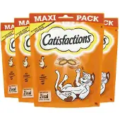 Catisfactions 4x Kattensnoepjes Kip 180 gr