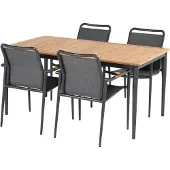 Hartman Tuintafel Silencio Natural Teak 160 x 90 cm