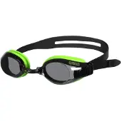 Arena Lunettes de natation Zoom X-Fit Noires et vertes Taille unique