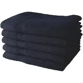 TODAY Marineblauw Handdoek Set - 5 Stuks, 70 x 130 cm