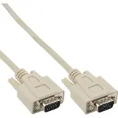 InLine - Kabel S VGA 15HD M-M 2 meter beige en grijs