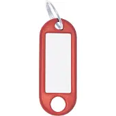 Wedo Sleutelhanger met ring, diameter: 18 mm, rood