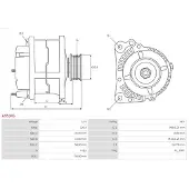 AS-PL A9534S Dynamo / Alternator