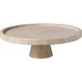 Villeroy & Boch Servierschale mit Fuß Manufacture Travertine ø 28 cm