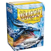 Arcane Tinmen Dragon Shield - Standaard Size Card Sleeves Sapphire Matte 100x
