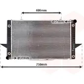 VAN WEZEL 59002093 Radiateur