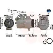 VAN WEZEL 0600K306 Aircopomp