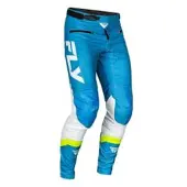 FLY Racing Rayce Broek Blauw/Wit/Groen Kind || Maat: 24 US