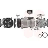 VAN WEZEL 1800K321 Aircopomp