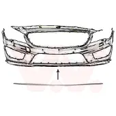 VAN WEZEL 2937585 Bumperlijst