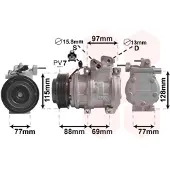 VAN WEZEL 8300K124 Aircopomp