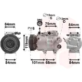 VAN WEZEL 8200K422 Aircopomp