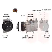 VAN WEZEL 1300K259 Aircopomp