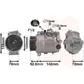 VAN WEZEL 3000K639 Aircopomp