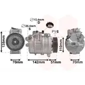 VAN WEZEL 0600K417 Aircopomp