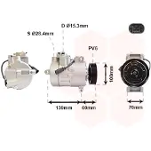 VAN WEZEL 5800K356 Aircopomp