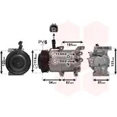 VAN WEZEL 8300K223 Aircopomp